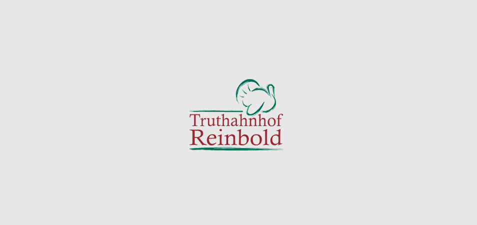 Logo Truthahnhof Reinbold Lieferant der Metzgerei Rückert aus Gundelfingen