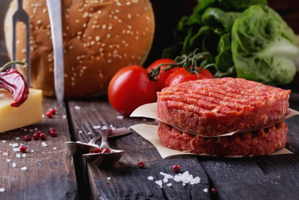 Rinderfleisch Burger-Patty Metzgerei Rückert Gundelfingen
