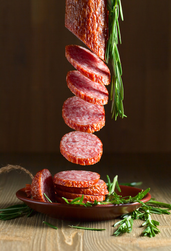 Bauernsalami Metzgerei Rückert aus Gundelfingen